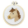 Pony Love Forever! Mini Matchbox Cross Stitch Kit, thumbnail 5 of 7