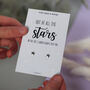 Star Earrings Gift On Star Print Card, thumbnail 2 of 7