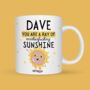 Personalised You Are A Ray Of Sunshine Mug, thumbnail 5 of 7