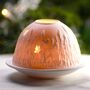 Swallow Design Domed Tealight Holder, thumbnail 4 of 9