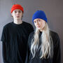 Lambswool Rib Beanie Hat In 14 Colours, thumbnail 2 of 12