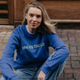 9 Pm Bedtime Club Slogan Sweatshirt, thumbnail 8 of 9