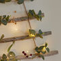 Metallic Mistletoe Christmas Tree Ladder, thumbnail 5 of 6