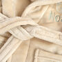 Personalised Teddy Ear Baby Robe Gift, thumbnail 10 of 12