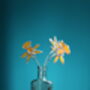 Stained Glass Yellow Narcissus Flower, thumbnail 2 of 8