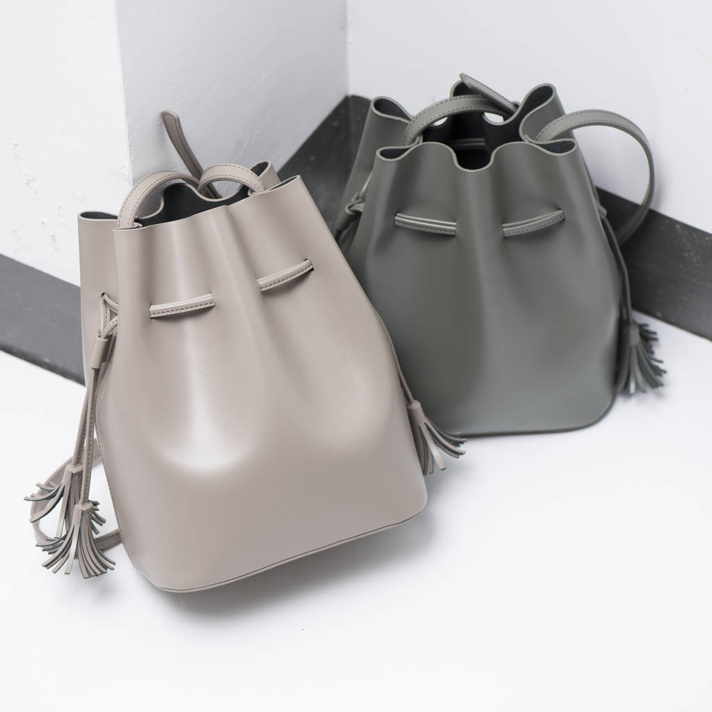 shoreditch bucket style handbag by attic