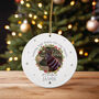 Personalised Cat Photo Christmas Memorial Bauble, thumbnail 3 of 5