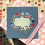 Floral Hello Greetings Card, thumbnail 3 of 5