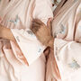 Personalised Bridal Wedding Butterfly Dressing Gown, thumbnail 3 of 9