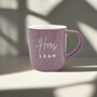 His And Hers Personalised Stoneware Mug, thumbnail 2 of 7