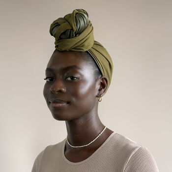 Satin Lined Turban Headwrap Limited Edition, 4 of 11