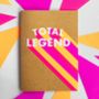 Funny Thank You Card | Total Legend, thumbnail 1 of 2
