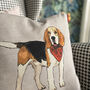 Beagle Feature Cushion, thumbnail 2 of 6