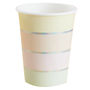 Pastel Iridescent Foiled Party Paper Cups, thumbnail 2 of 3