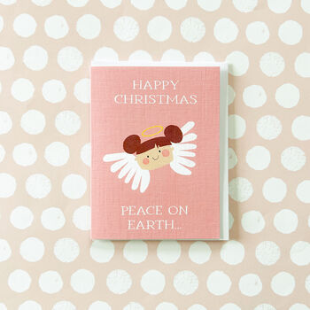 Mini Angel Christmas Card, 3 of 5