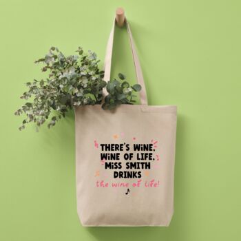 Personalised Water Of Life Tote Bag, 2 of 3