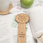 'Thank You For Helping Me Grow' Personalised Bookmark, thumbnail 2 of 2