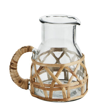 Glass Jug With Bamboo Cane, 3 of 3