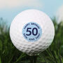 Personalised Big Age Golf Ball, thumbnail 2 of 8