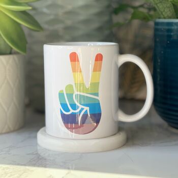 Lgbtq+ Pride Rainbow Mug, 2 of 4