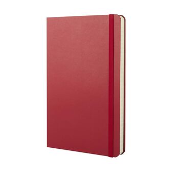 Personalised Moleskine Classic Notebook – Scarlet Red Large | Emboss Your Initials, 8 of 8