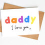 'Fridge Magnets' Card For Dad, Daddy Or Grandad, thumbnail 2 of 5