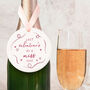 Last Valentines As A Miss Bottle Tag Gift, thumbnail 2 of 7