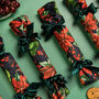 Six Floral Print Reusable Crackers With Snaps, thumbnail 3 of 7