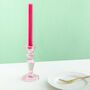 Colourful Glass Candlestick Holder, thumbnail 2 of 12