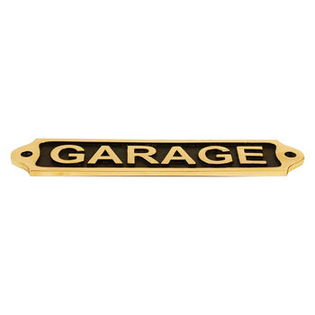 Custom Garage Plaque Metal Sign For Wall, 2 of 7