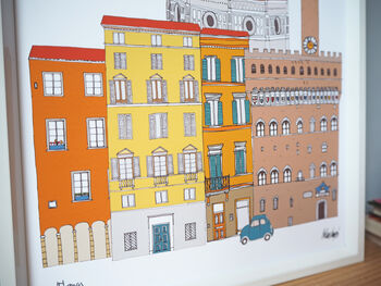 Florence Personalised City Print, 3 of 4