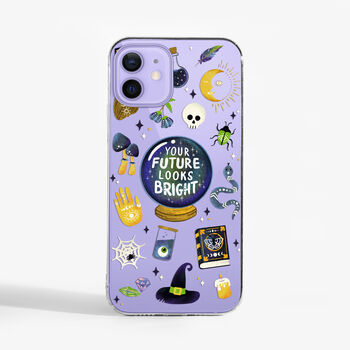 'Your Future Looks Bright'. Halloween Phone Case, 3 of 5