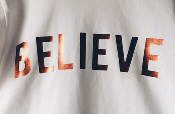 'Believe' T Shirt, 8 of 9