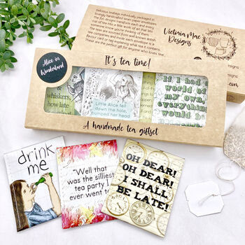Alice In Wonderland Tea And Book Giftset, 7 of 10