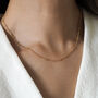 Dana Gold Satellite Chain Necklace, thumbnail 5 of 8