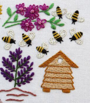 A Wonderful Life Hand Embroidery Kit, 11 of 11