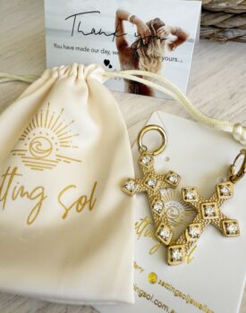 Magdeline Earrings 18k Gold Plated Pvd, 2 of 5