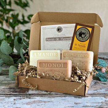 Three ‘Soft Oriental’ Fragranced Handmade French Soaps, 2 of 10