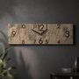 Bespoke Handcrafted Eight Colours Wall Clock, thumbnail 2 of 10