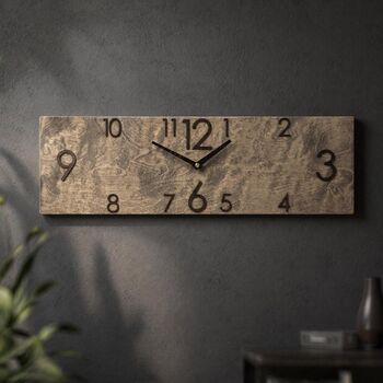 Bespoke Handcrafted Eight Colours Wall Clock, 2 of 10