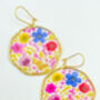 Large Statement Necklace With Colourful Flowers, thumbnail 4 of 12