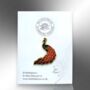 Choose Your Colour – Peacock Enamel Pin, thumbnail 8 of 12