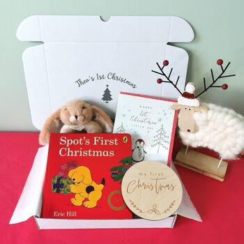 Baby's First Christmas Gift Set With 1st Christmas Book, 2 of 10