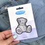 Tatty Teddy Sitting Sew On Patch, thumbnail 1 of 3