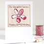 Personalised Flower 30th Birthday Card For Her, thumbnail 1 of 11