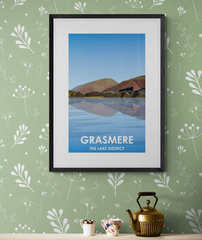 Grasmere Lake District Landscape Art Print, 3 of 3