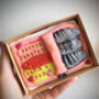 Better Together Hand Iced Sardine Tin Mini Biscuit Slab, thumbnail 2 of 6