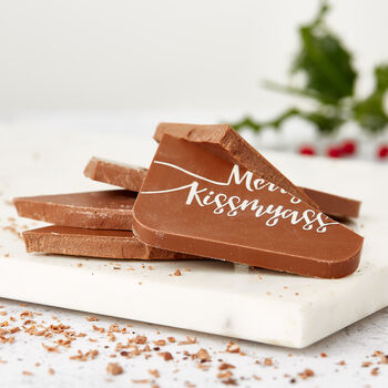 'Merry Kissmyass' Chocolate Bar, 2 of 6