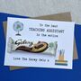 Personalised Teaching Assistant Thank You Chocolate Galaxy Card, thumbnail 1 of 3
