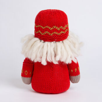 Noel Nutcracker Christmas Easy Knitting Kit, 3 of 10